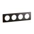  Plaque C�liane 4 postes - Noir 