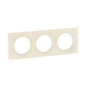  Plaque C�liane 3 postes - Blan 