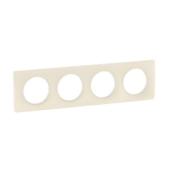  Plaque C�liane 4 postes - Blan 