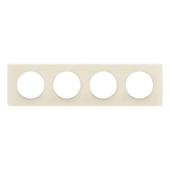  Plaque C�liane 4 postes - Blan 