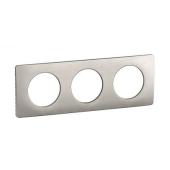  Plaque C�liane 3 postes - Alu 