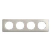  Plaque C�liane 4 postes - Alu 