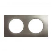  Plaque C�liane 2 postes - Acie 