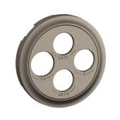  Enjoliveur prise TV-R-SAT-SAT 