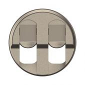  Enjoliveur prise double RJ45 C 