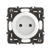  Prise 2P C�liane enjoliveur Bl 