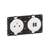  Prise 2P+T et USB C+C C�liane 