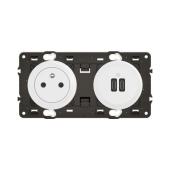  Prise 2P+T et USB C+C C�liane 