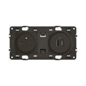  Prise 2P+T et USB A+C 20W pr�c 