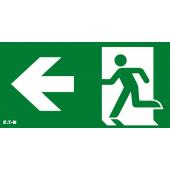  ETIQUETTE HORIZONTALE FLECHE G 