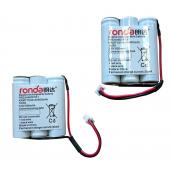  PACK ACCUS NI-CD 2 X 3 X 1.2V 