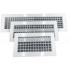  GRILLE DOUBLE ABS BLANCHE 400X 