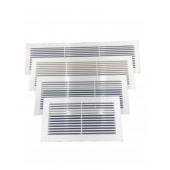  GRILLE SIMPLE DEFLEX ABS BLANC 
