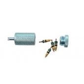  DEMONTE SCHRADER 4 VALVES VCR1 