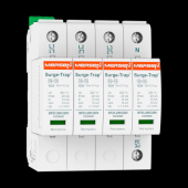  SPD T2+3,20kA,Uc150V,4+0 TNS,4 