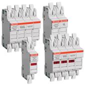  Porte-fusible 750VAC 1000VDC 1 