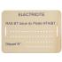  LOT DE 10 PLAQUES D.IDENTIFICA 