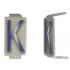  LOT 25 LETTRES K 6X11 ALU IVOI 