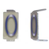  LOT 25 LETTRES O 6X11 ALU IVOI 