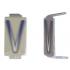  LOT 25 LETTRES V 6X11 ALU IVOI 
