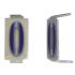  LOT 25 CHIFFRES 0 6X11 ALU IVO 
