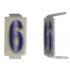  LOT 25 CHIFFRES 6 6X11 ALU IVO 