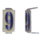  LOT 25 CHIFFRES 9 6X11 ALU IVO 