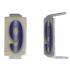  LOT 25 CHIFFRES 9 6X11 ALU IVO 