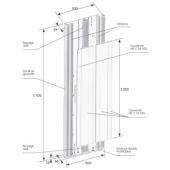  Goulotte GTL double 2x13 modul 