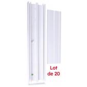  LOT DE 20 GOULOTTES GTL 2X13 M 