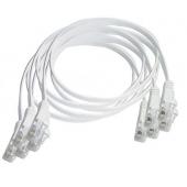  LOT DE 5 CORDONS PLATS RJ45 FT 