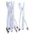  LOT DE 5 CORDONS PLATS RJ45 FT 