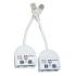  KIT DOUBLEURS RJ45 TELEPHONE/E 