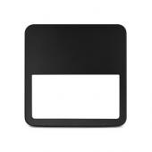  COLLERETTE ASYM NOIRE POUR QUA 