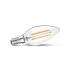  LED FIL COB FLAMME E14 4W 4000 