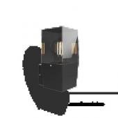  HELIOS APPLIQUE 1 X E27 RECTAN 
