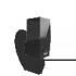  HELIOS APPLIQUE 1 X E27 RECTAN 