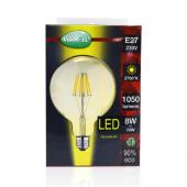  LED FIL COB GLOBE G125 E27 8W 