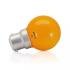  LED 1W BULB B22 ORANGE BOITE 