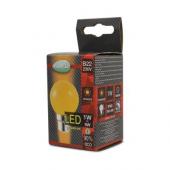  LED 1W BULB B22 ORANGE BOITE 