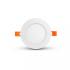  SLIMY DOWNLIGHT DIAM 120MM BLC 