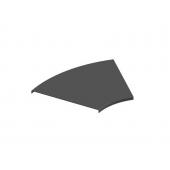  COUVERCLE COUDE PLAT 135  L.31 