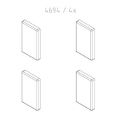  SET 4 PIECES 4694 LIGA 