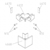  SET PIECE ANGLE 4668 4612 CC / 