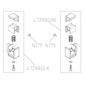  SET 2 GUIDE BAS 4729BG LI C2R/ 