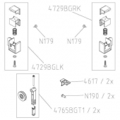  SET 2 ROULETTE + GUIDE BAS 472 