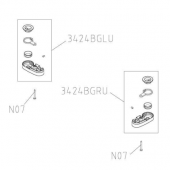  SET PIVOT BAS 3424 DI ARGT POL 