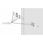  SET POIGNEE 5469BG RA ARGT MAT 