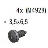  Set 4 vis 3.5 x 6.5 M4928 