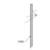  Profil� mural EQUI P3165 blanc 